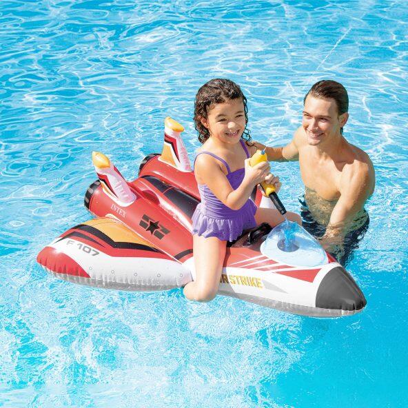 INTEX(R) 				Opblaasbaar watervliegtuig met geïntegreerd waterpistool