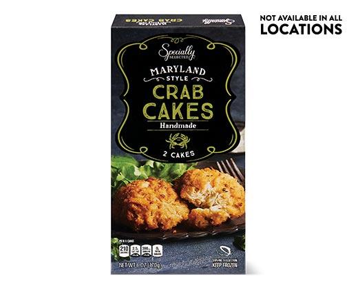 Specially Selected Maryland or Boardwalk Style Crab Cakes