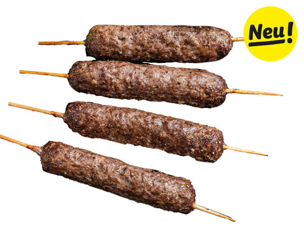 Frische Grillsticks