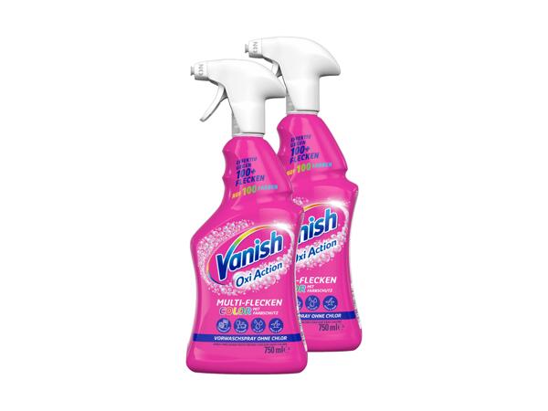 Spray de prélavage Vanish Oxi Action, pack de 2