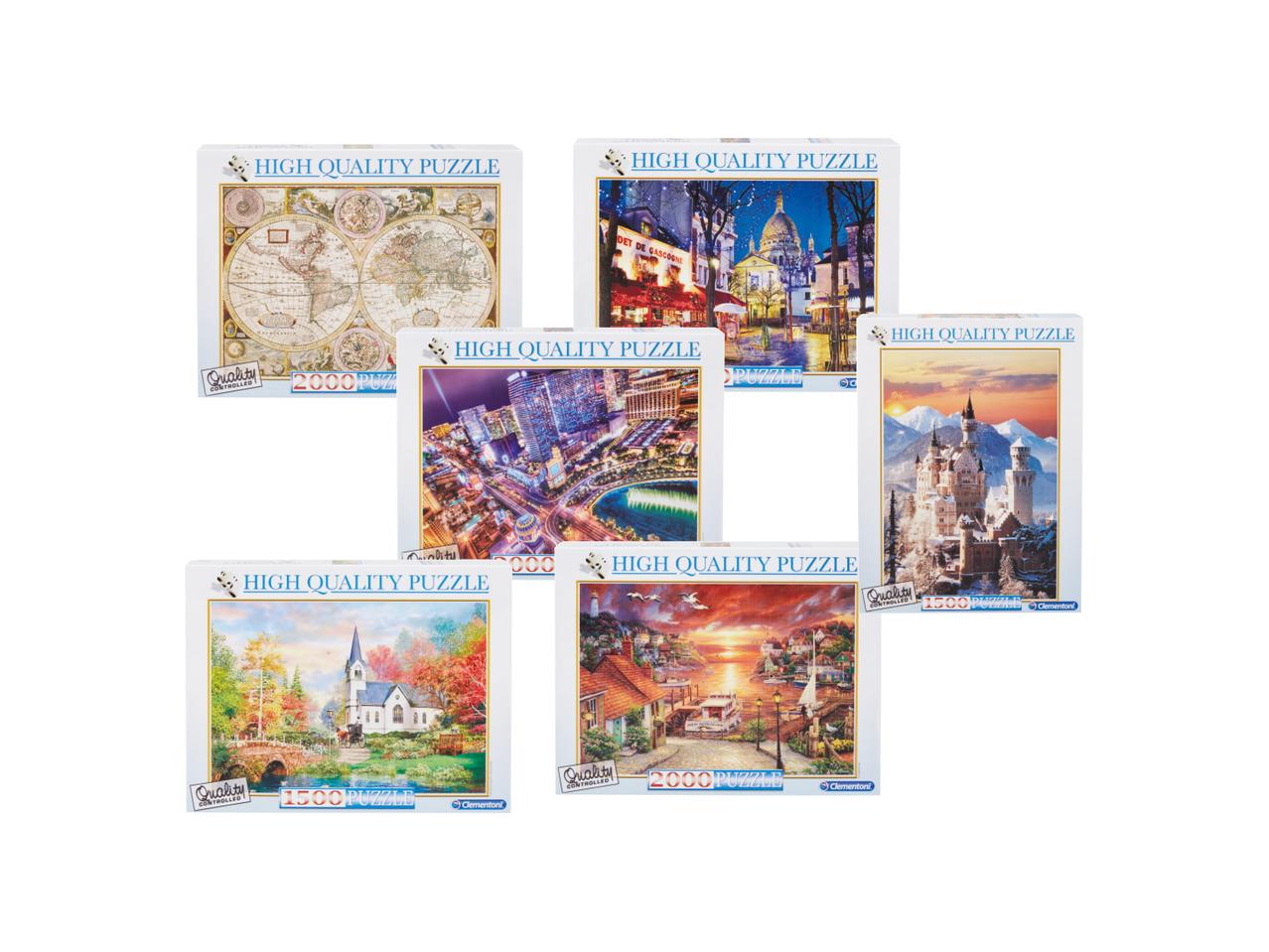 CLEMENTONI 1500/2000 Piece Puzzle