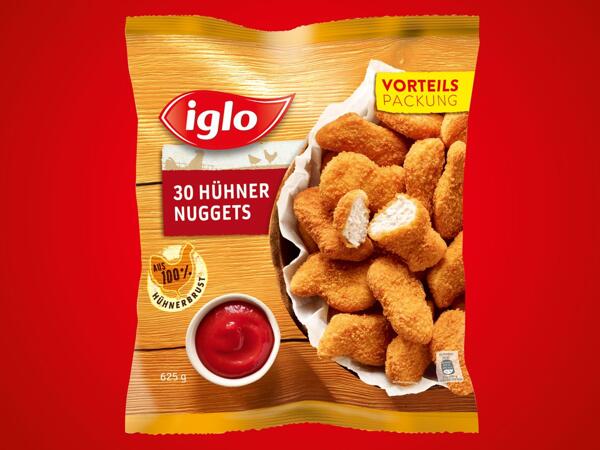 Hühner Nuggets