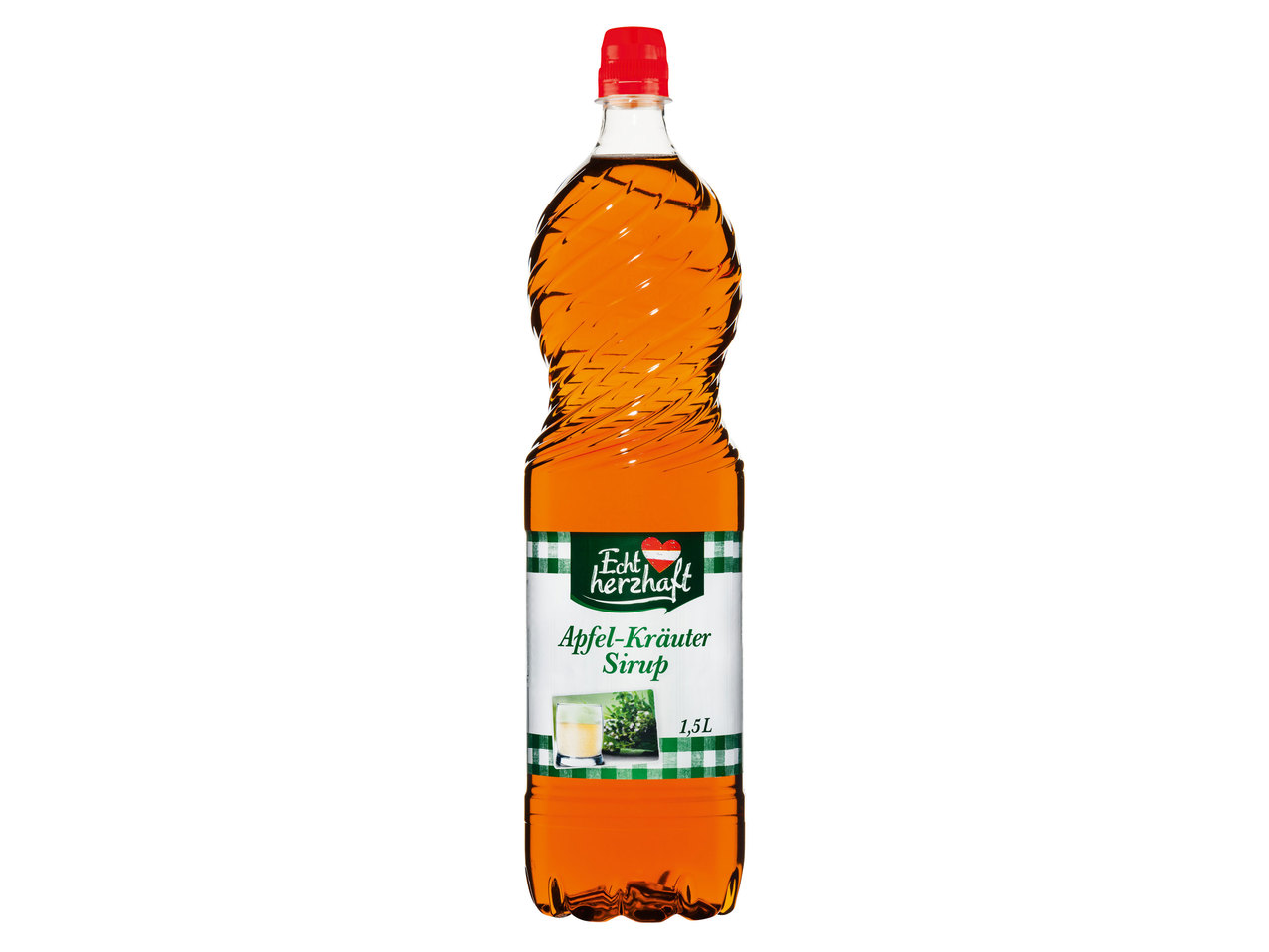ECHT HERZHAFT Apfel-Kräuter Sirup