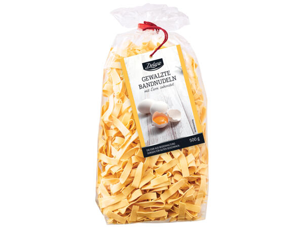 Gewalzte Bandnudeln