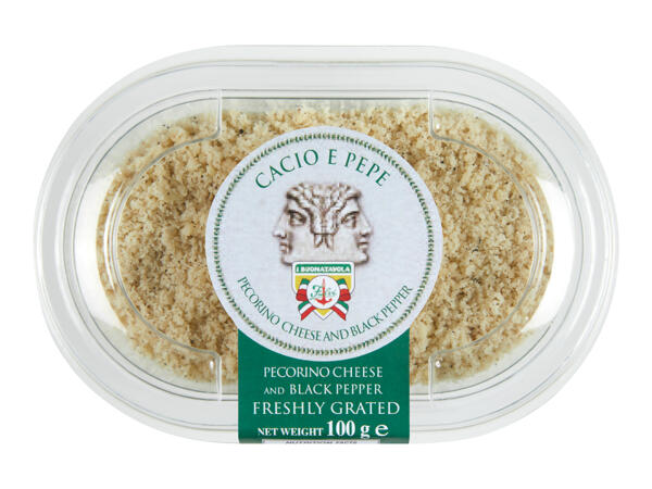 Cacio E Pepe Freshly Grated Pecorino Cheese & Black Pepper