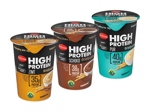 High Protein Grießpudding