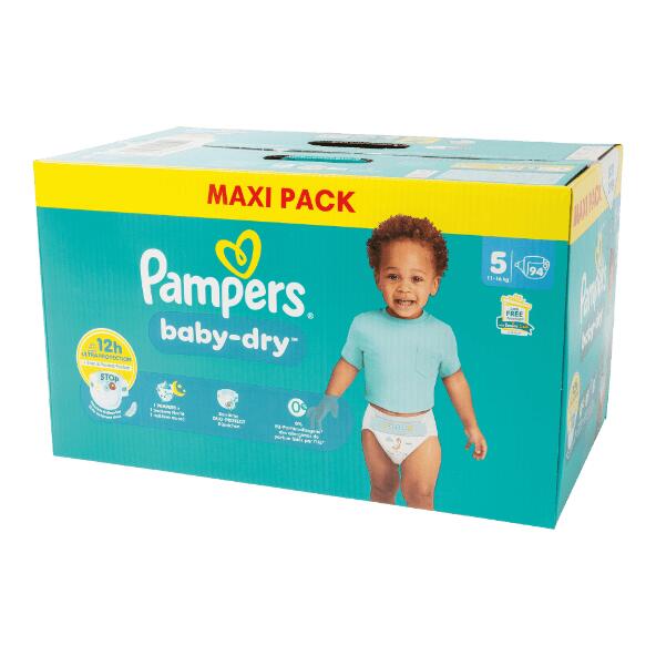 PAMPERS(R) 				Windeln baby-dry, Maxi Pack