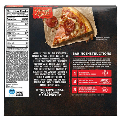 Mega Meat Rising Crust Pizza, 28.25 oz
