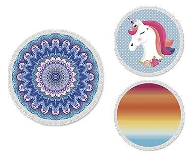 Huntington Home Oversized Towel for Two or Round Beach Towel