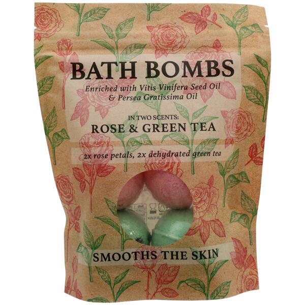 Bruisballen Rose & Green Tea