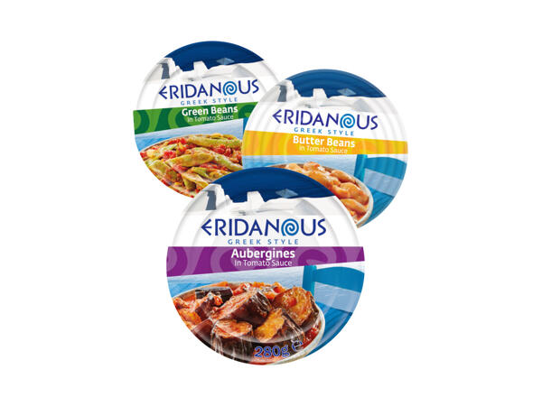 Grönsaker-/ bönor i tomatsås