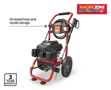 PETROL POWERED HIGH PRESSURE CLEANER