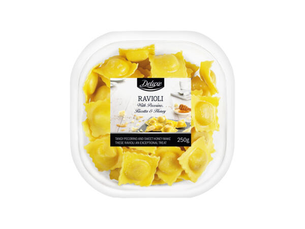Ravioli med ost & honung