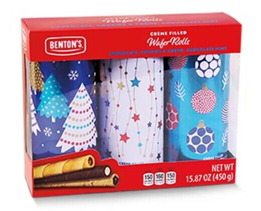 Benton's 
 Assorted Creme Wafer Rolls