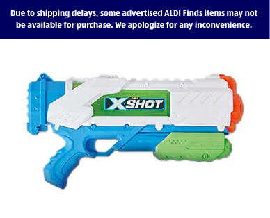 X-SHOT by ZURU Typhoon Thunder or Fast-Fill Water Gun - Aldi - US ...