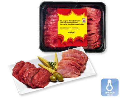 Charbonnade bœuf/porc