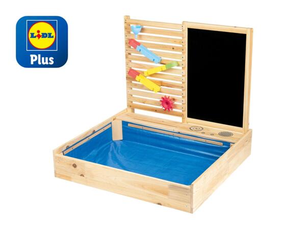 Playtive Sandpit With Water Wall - 28 Piece Set