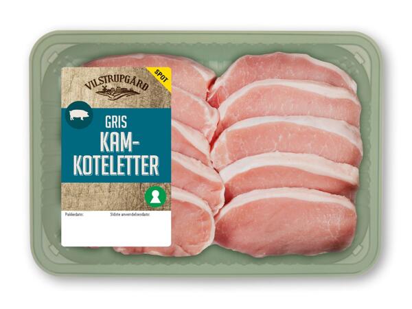 VILSTRUPGÅRD Koteletter eller nakkekoteletter af gris
