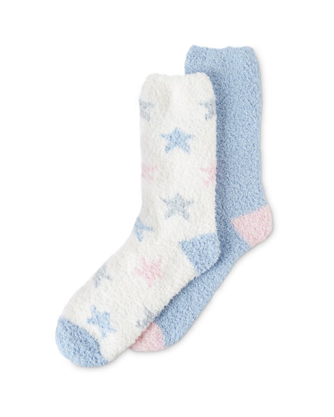 Avenue Ladies Stars Lounge Socks