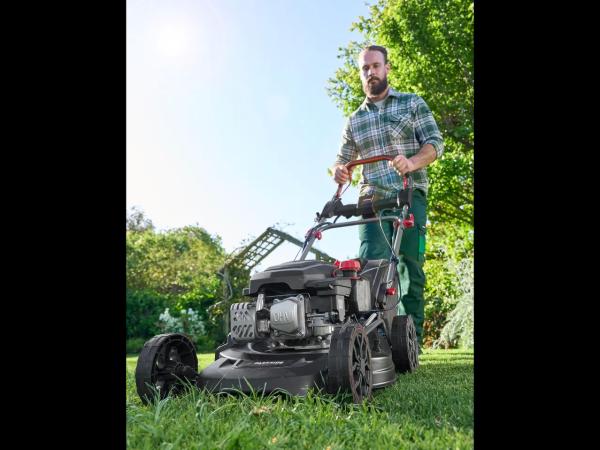 Electro Start Petrol Lawnmower
