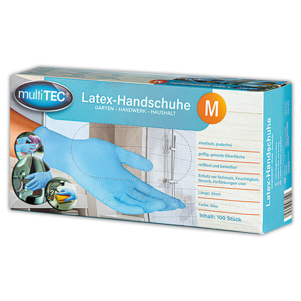 Latex-Handschuhe 100er
