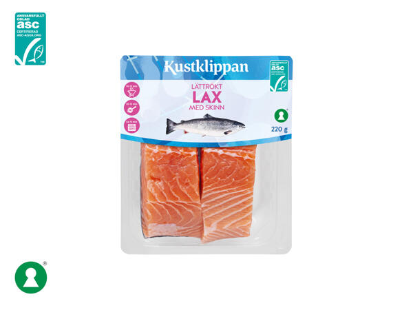 ASC Lättrökt laxfilé