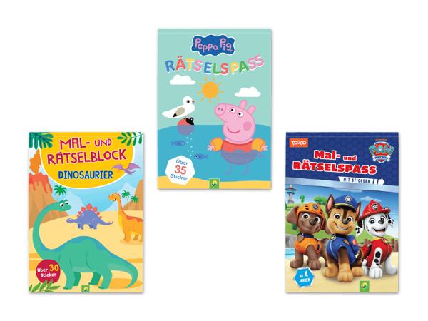 Kinder Mal- oder Rätselbuch
