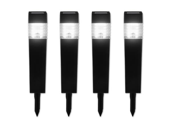 LED-Solarleuchte, 4 Stück