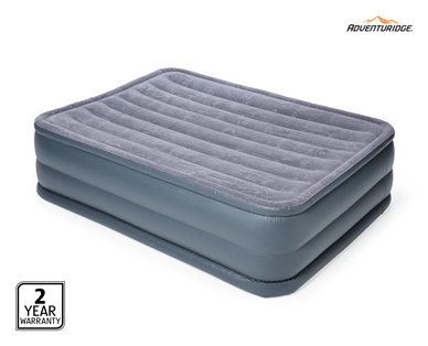 DELUXE QUEEN AIR BED WITH BUILT-IN 240V PUMP