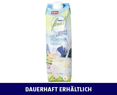 ENJOY FREE!/MILFINA 
 LAKTOSEFREIE MILCH UHT 1,5 % FETT