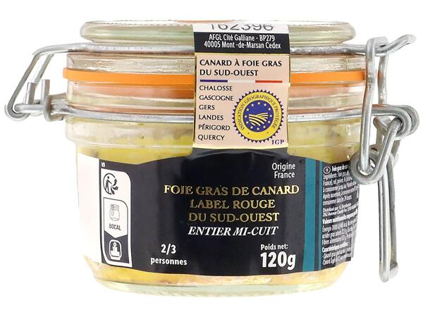 Duck foie gras IGP Label Rouge du Sud-Ouest