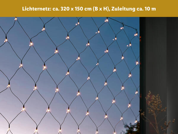 LED-Lichtervorhang/​LED-Lichternetz