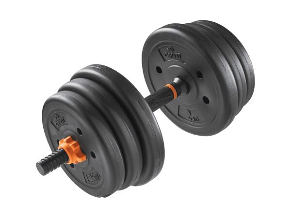 Set d'haltères, 9 pièces