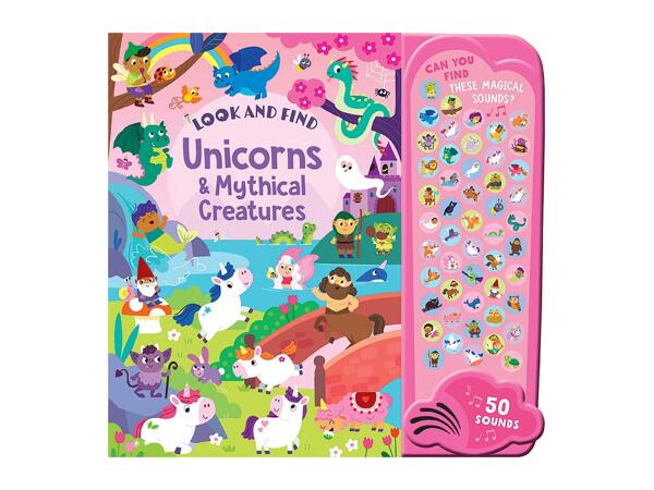 Look And Find Book With Sound - Unicorns & Mythical Creatures