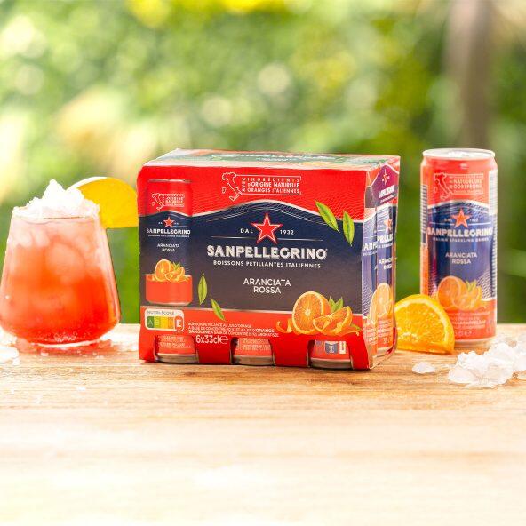 SAN PELLEGRINO(R) Aranciata rossa, 6 St.