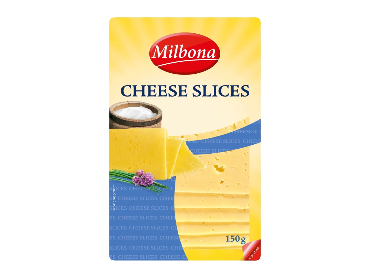 Rahmkäse in Scheiben