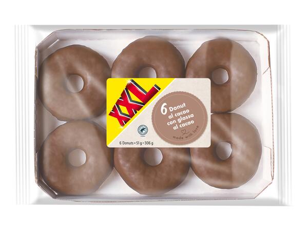 6 Cocoa Donuts