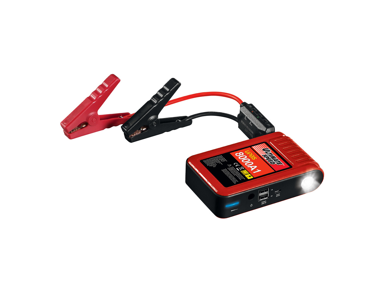 Startovací zdroj s powerbankou 8 000 mAh