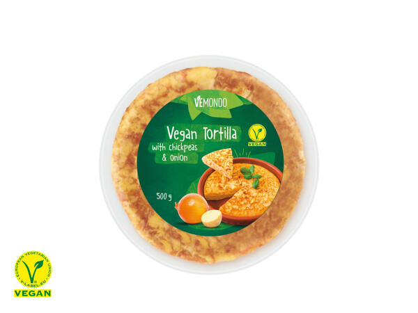 Vegansk potatistortilla