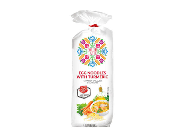 Egg Noodles with Turmeric