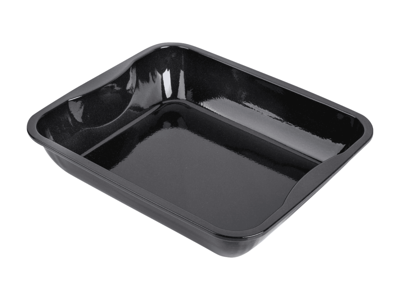 Plat à gratin en émail