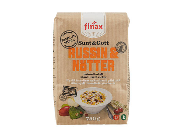 Finax musli Russin & nötter