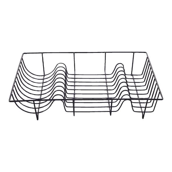 HOME CREATION(R) 				Panier suspendu, égouttoir à vaisselle ou étagère d'angle en métal