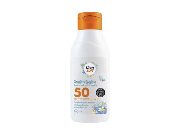 Lait solaire Sensitive FPS 50