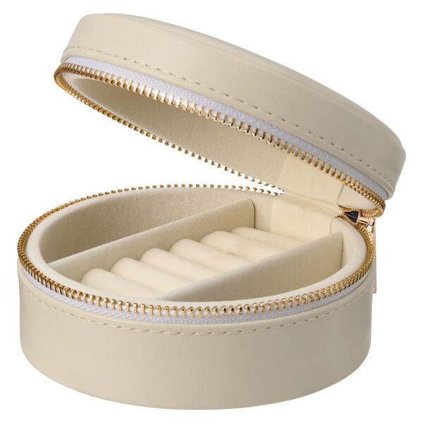 KIRKTON HOUSE Light Beige Zipper Vanity Storage Box