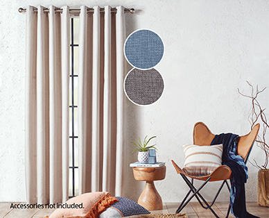 Eyelet Curtain 2 Pack