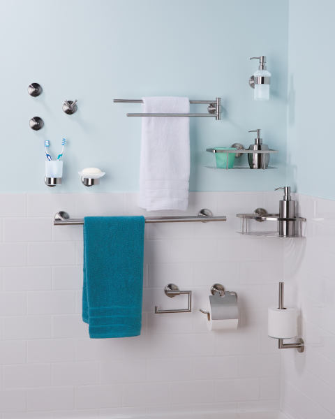 Easy Home Double Bath Towel Rail