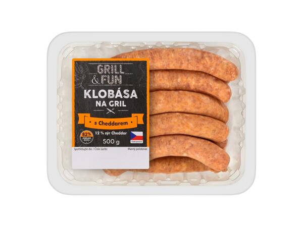 KLOBÁSA NA GRIL