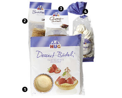 HUG 
 INGRÉDIENTS POUR DESSERTS