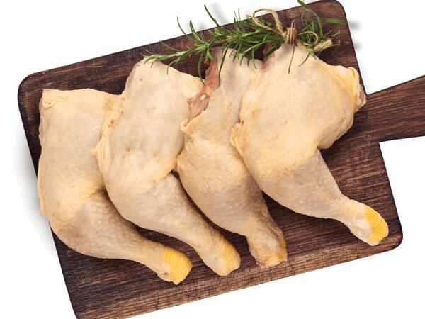 Frische Maishendl Keulen